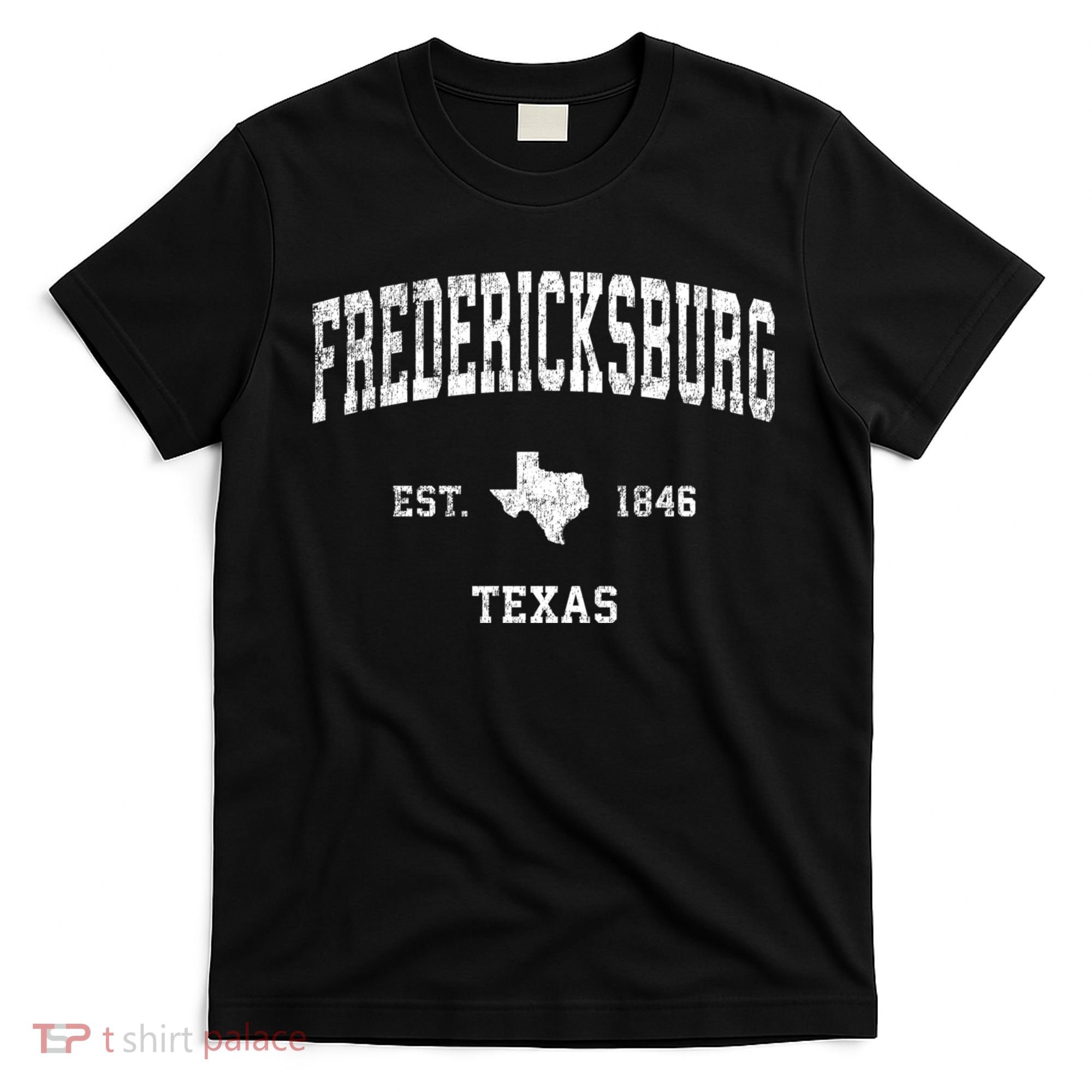 Fredericksburg Texas Tx Vintage Athletic Sports T-Shirt