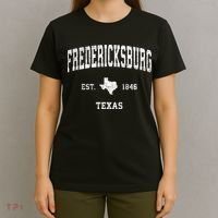 Fredericksburg Texas Tx Vintage Athletic Sports T-Shirt thumb 4