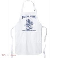 Faster Than The Forever Yeet Run Away Faster Funny Saying Gift Apron thumb 0