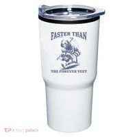 Faster Than The Forever Yeet Run Away Faster Funny Saying Gift Tumbler thumb 0