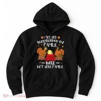 Funny Turkey Thanksgiving Hoodie thumb 0