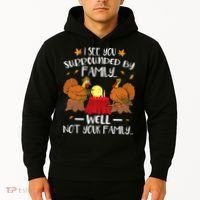 Funny Turkey Thanksgiving Hoodie thumb 2
