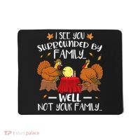 Funny Turkey Thanksgiving Mousepad thumb 0