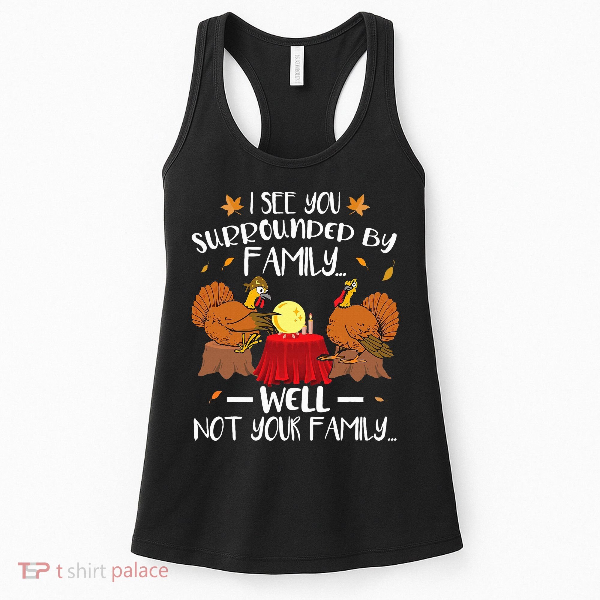 Funny Turkey Thanksgiving Women's Tank Top
