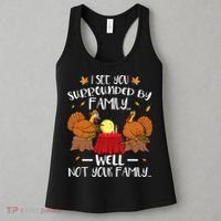 Funny Turkey Thanksgiving Women's Tank Top thumb 3