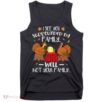 Funny Turkey Thanksgiving Tank Top