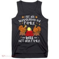 Funny Turkey Thanksgiving Tank Top thumb 0