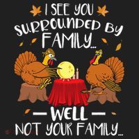 Funny Turkey Thanksgiving Golf Towel thumb 3