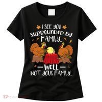 Funny Turkey Thanksgiving Women's T-Shirt thumb 0