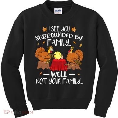 Funny Turkey Thanksgiving Kids Sweatshirt