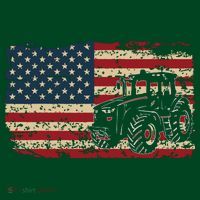 Farm Tractors USA Flag Patriotic Farming Gift Sweatshirt thumb 3