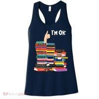 Funny Thumbs Up I'm Ok Book Lover Women's Tank Top thumb 0