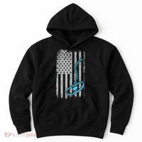 Fur Trapper US American Flag Cool Outdoor Trapping Gear  Hoodie thumb 0