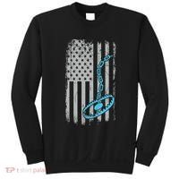 Fur Trapper US American Flag Cool Outdoor Trapping Gear  Sweatshirt thumb 0