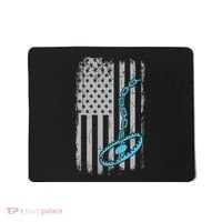 Fur Trapper US American Flag Cool Outdoor Trapping Gear  Mousepad thumb 0