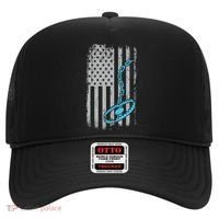 Fur Trapper US American Flag Cool Outdoor Trapping Gear  Hat thumb 0