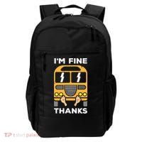 Funny Thrown Under The Bus Backpack thumb 0