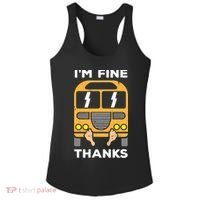 Funny Thrown Under The Bus Ladies PosiCharge Competitor Racerback Tank thumb 0