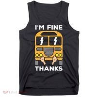 Funny Thrown Under The Bus Tank Top thumb 0