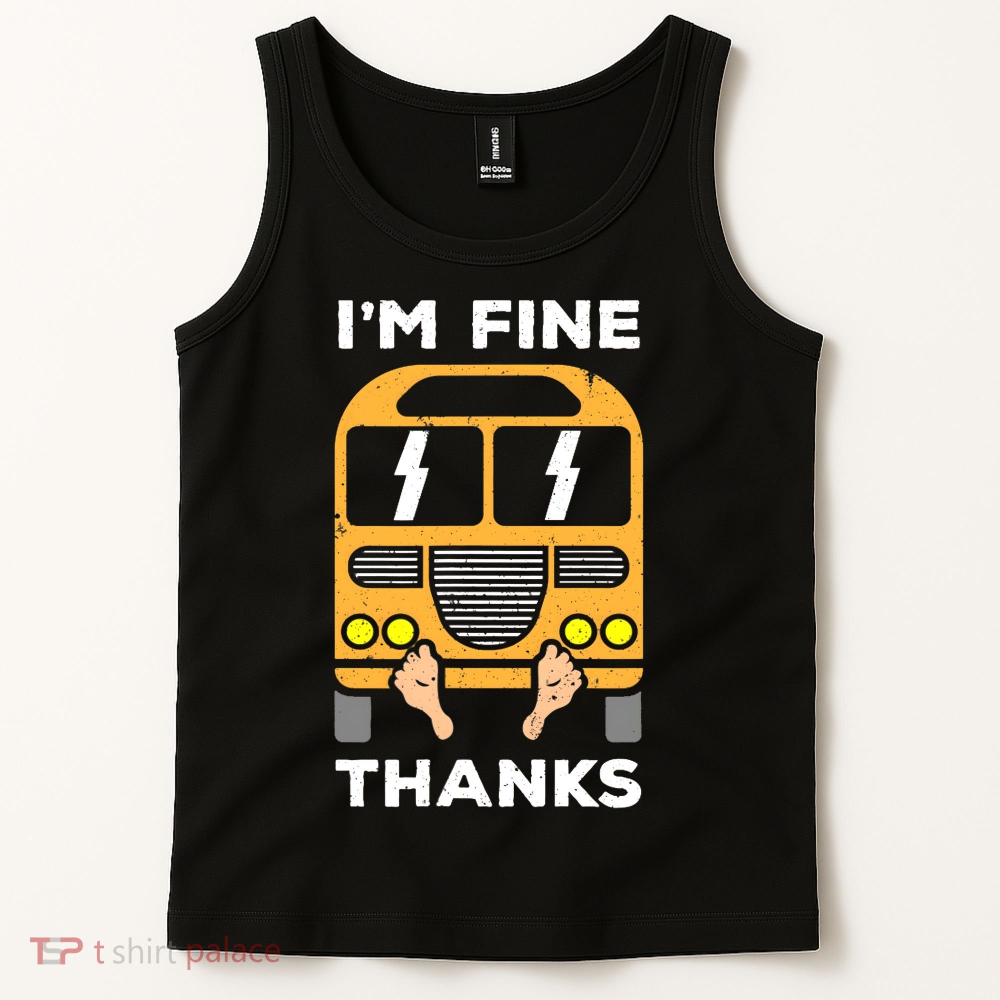 Funny Thrown Under The Bus Tank Top
