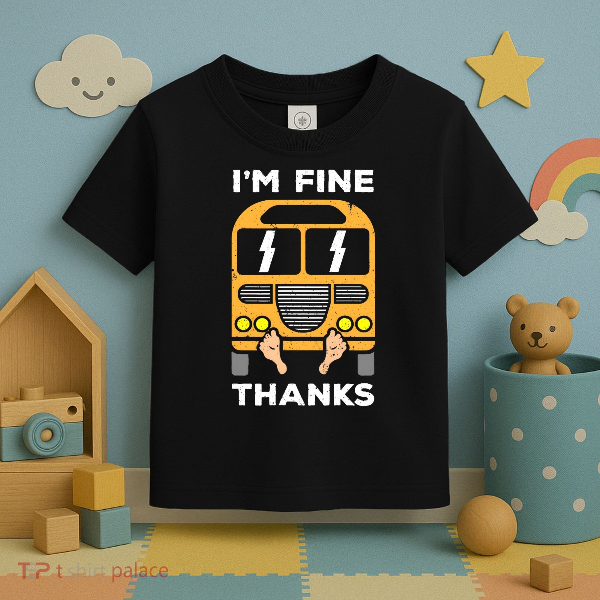 Funny Thrown Under The Bus Toddler T-Shirt
