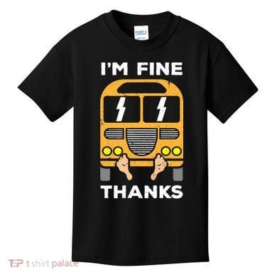 Funny Thrown Under The Bus Kids T-Shirt