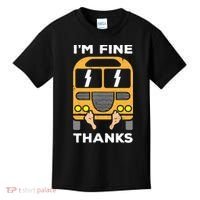 Funny Thrown Under The Bus Kids T-Shirt thumb 0