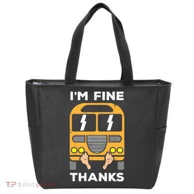 Funny Thrown Under The Bus Tote Bag
