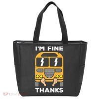 Funny Thrown Under The Bus Tote Bag thumb 0
