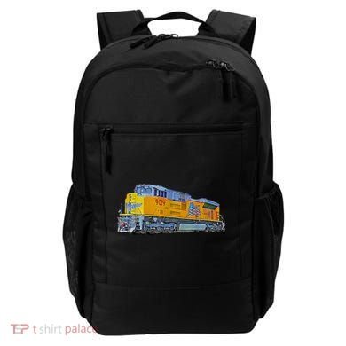 Freight Train Union Pacific Engine Backpack