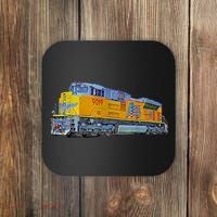 Freight Train Union Pacific Engine Coaster thumb 0