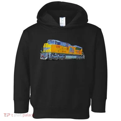 Freight Train Union Pacific Engine Toddler Hoodie