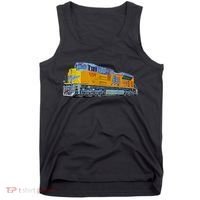 Freight Train Union Pacific Engine Tank Top thumb 0