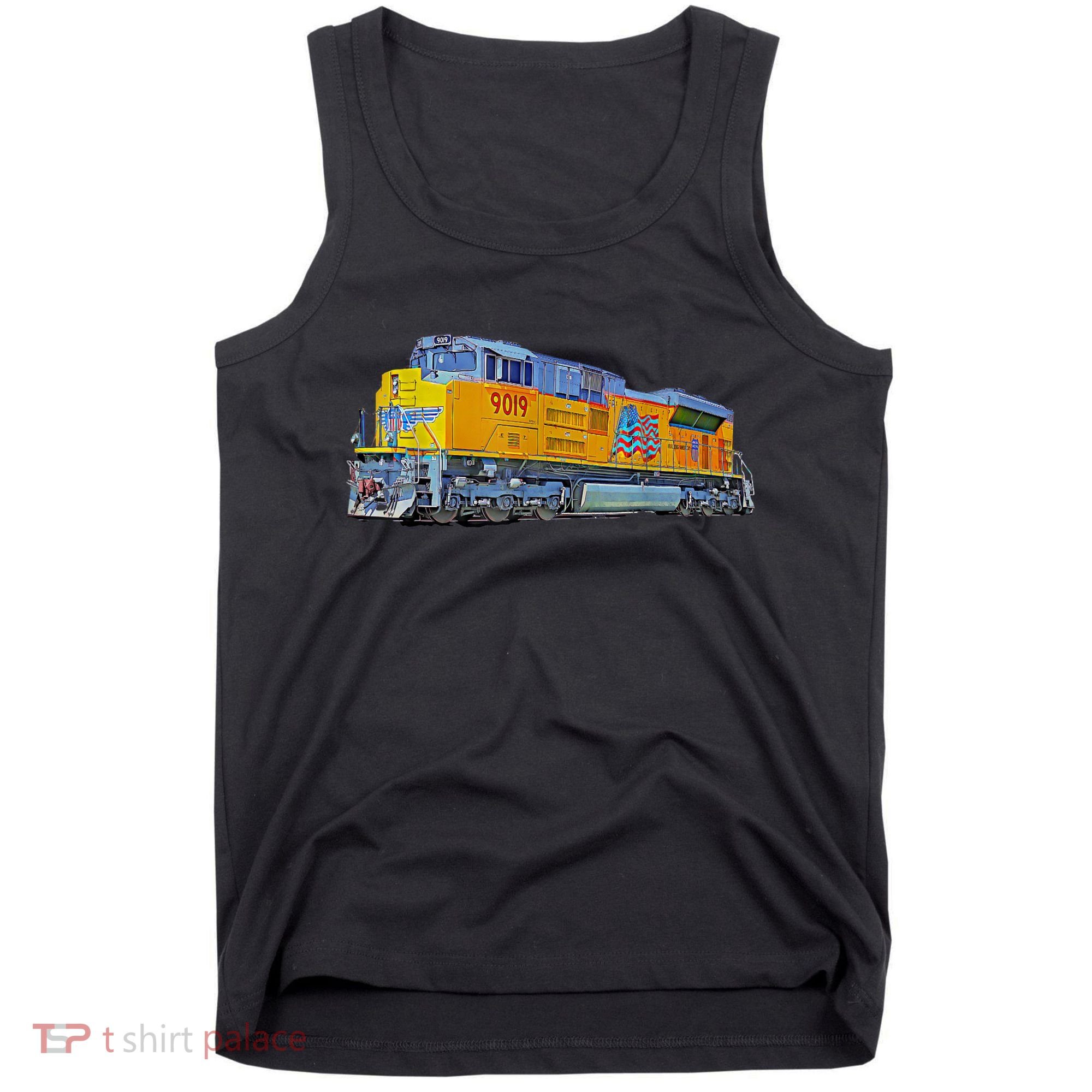 Freight Train Union Pacific Engine Tank Top