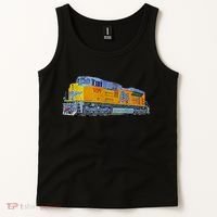 Freight Train Union Pacific Engine Tank Top thumb 2