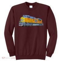Freight Train Union Pacific Engine Sweatshirt thumb 0