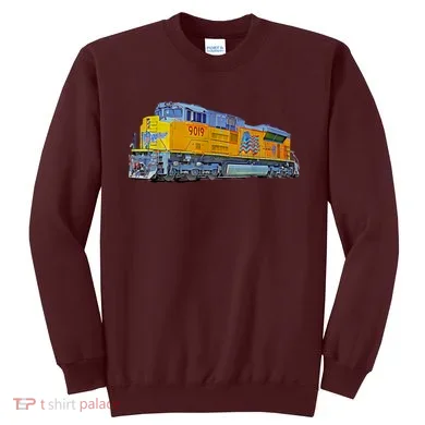 Freight Train Union Pacific Engine Sweatshirt