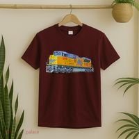 Freight Train Union Pacific Engine T-Shirt thumb 2
