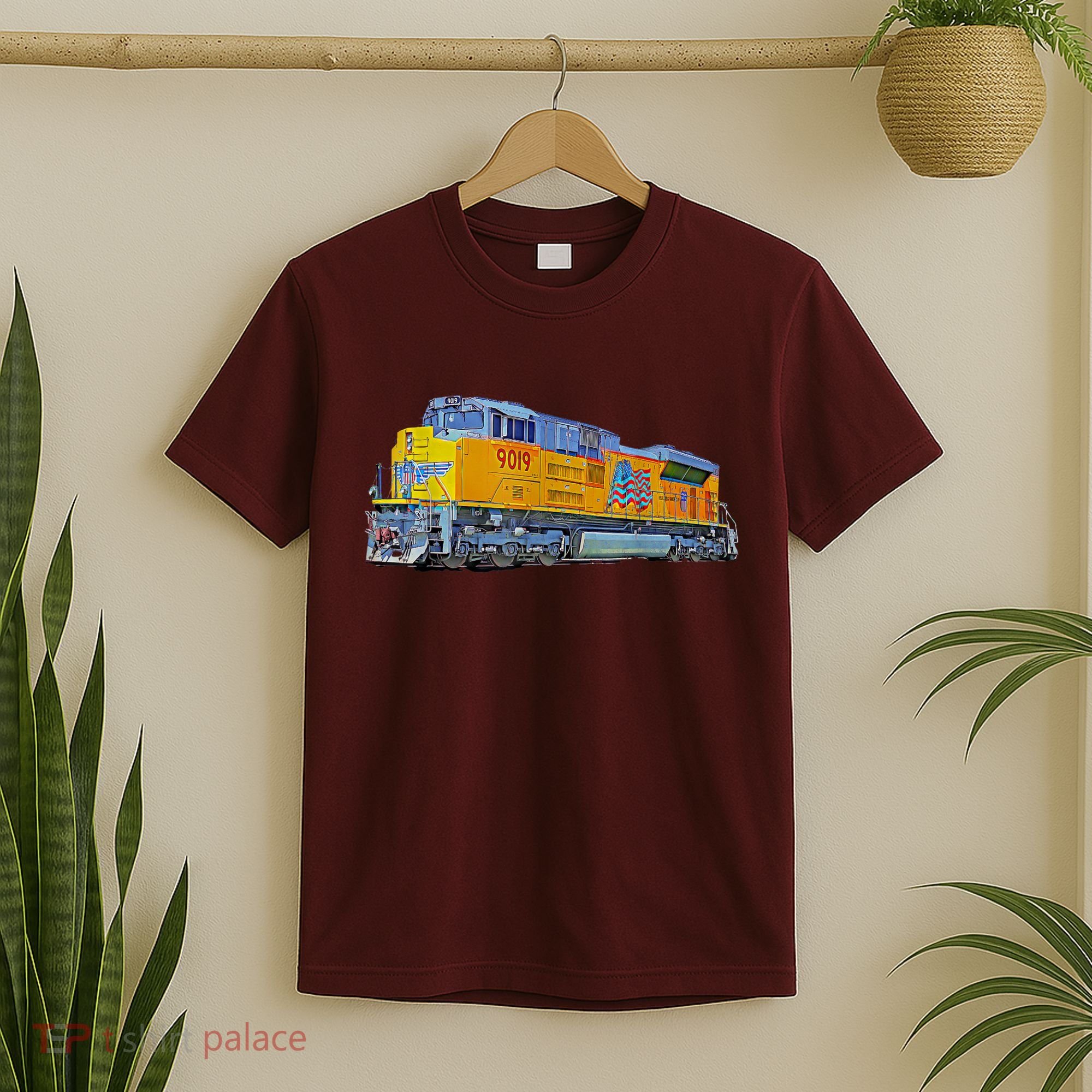 Freight Train Union Pacific Engine T-Shirt