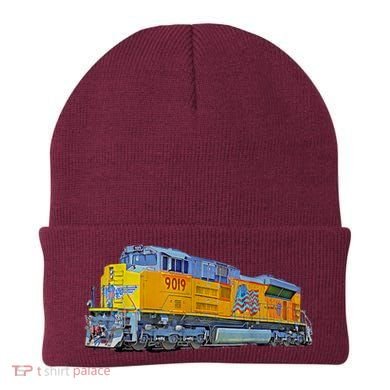 Freight Train Union Pacific Engine Beanie
