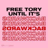 Free Tory Until ItS Backwards Coaster thumb 2