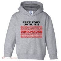 Free Tory Until ItS Backwards Toddler Hoodie thumb 0