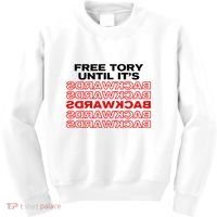Free Tory Until ItS Backwards Kids Sweatshirt thumb 0