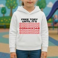 Free Tory Until ItS Backwards Kids Hoodie thumb 3