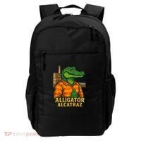 Funny Thumbs Up Alligator Alcatraz Backpack thumb 0