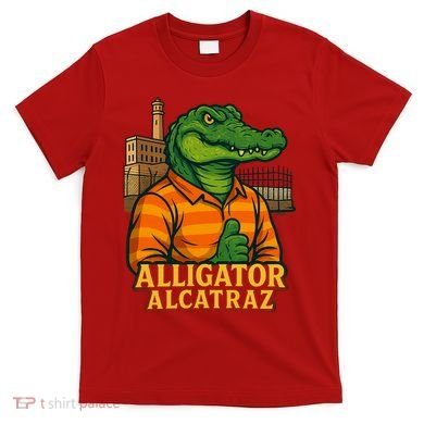 Funny Thumbs Up Alligator Alcatraz T-Shirt