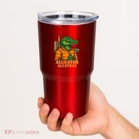 Funny Thumbs Up Alligator Alcatraz Tumbler thumb 2