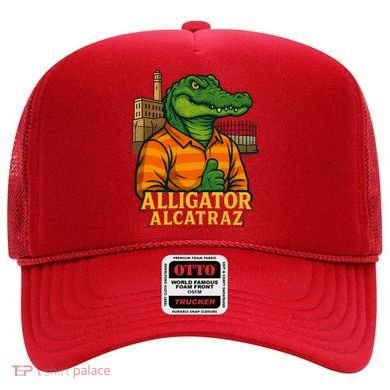 Funny Thumbs Up Alligator Alcatraz Hat