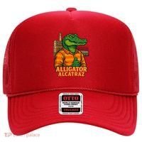Funny Thumbs Up Alligator Alcatraz Hat thumb 0