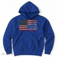 Farm Tractors Usa Flag Patriotic Farming Gift Hoodie thumb 0